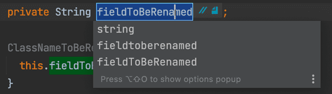 rename all